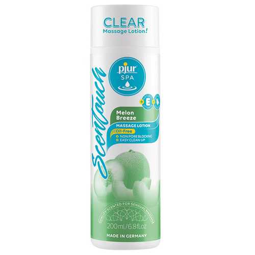 Pjur ScenTouch Clear Innovative Massage Lotion - 6.8 oz Melon