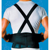 9  Back Belts With Suspenders Black XX-Large Sportaid