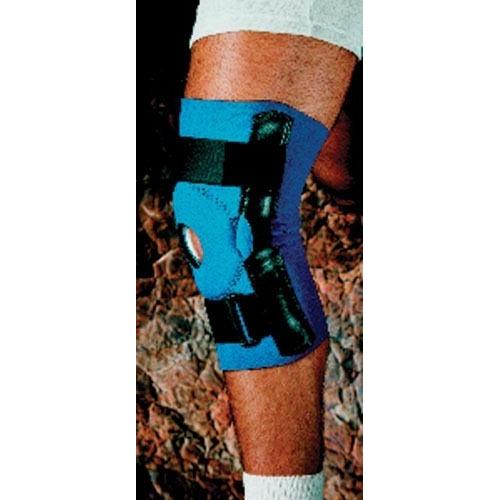 Neoprene Open Patella Hinged Knee Brace Lg 15 -17  Sportaid