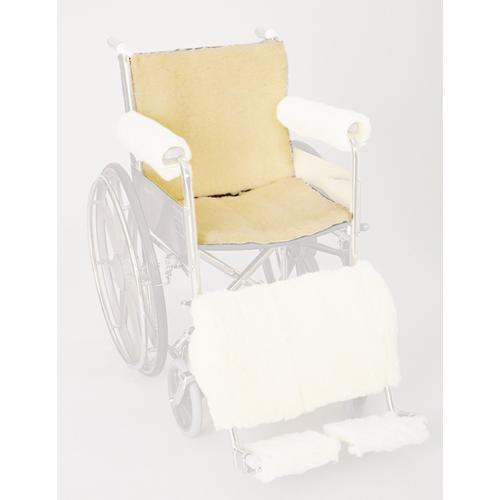 Synthetic Sheepskin Wheelchair Seat & Backrest Pads