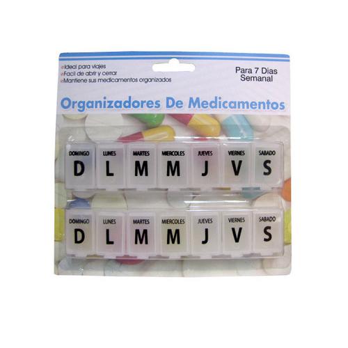 7-Day Spanish Language Pill Case ( Case of 24 )