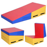 Folding Incline Tumbling Wedge Gymnastics Exercise Mat