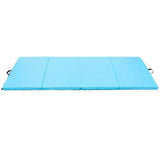 4' x 8' x 2" Gymnastics Mat Thick Folding Panel Aerobics Exercise Mat