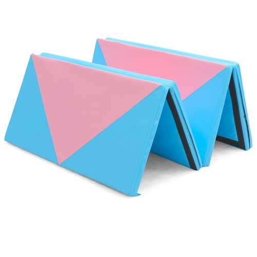 4' x 10' x 2" Folding Portable Exercise Gymnastics Mat