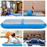 3.3' Inflatable Air Track Floor Gymnastics Mat with Pump