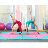 4" x 10" x 2" Exercise Fitness Folding Portable Gymnastics Mat