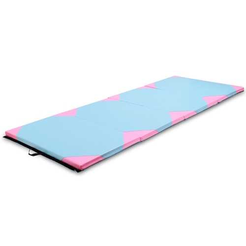 4' x 10' x 2" Thick Folding Panel Fitness Exercise Gymnastics Mat