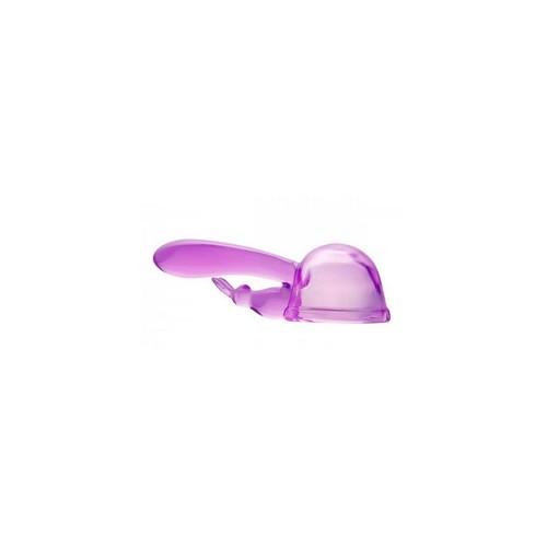 Orginal Rabbit Dual  Stimulation Wand Attachment -  Purple - We-ab935